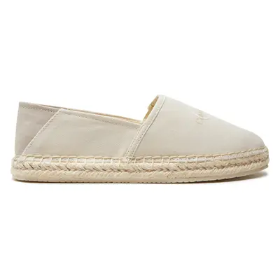 Espadrilky Calvin Klein Jeans Espadrille Ml Btw YW0YW01376 Écru