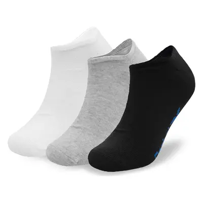 Sada 3 párů nízkých ponožek unisex Reebok R0253-SS24 (3-pack) Barevná