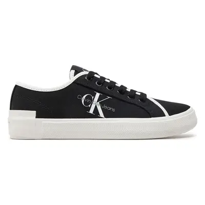 Sneakersy Calvin Klein Jeans Skater Vulcanized Low Cs Ml Mr YW0YW01453 Černá