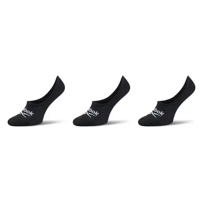 Sada 3 párů kotníkových ponožek unisex Reebok R0351-SS24 (3-pack) Černá