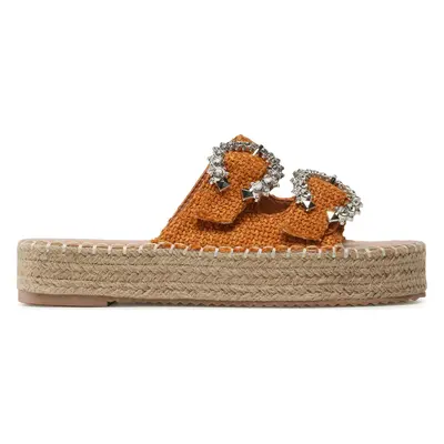 Espadrilky DeeZee JSZ5874-6 Hnědá