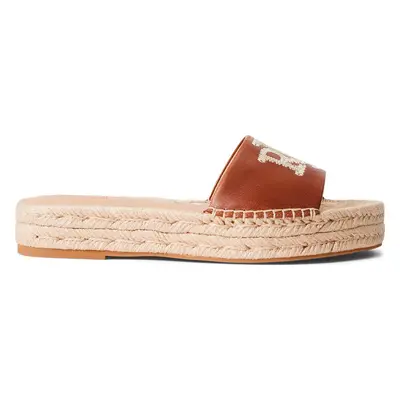 Espadrilky Lauren Ralph Lauren 802935847001 Hnědá