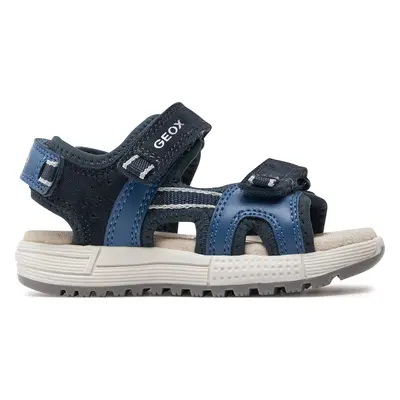 Sandály Geox J Sandal Alben Boy J35AVA 01520 CF44M M Tmavomodrá