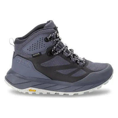 Trekingová obuv Jack Wolfskin Terraventure Texapore Mid W 4049991 Šedá