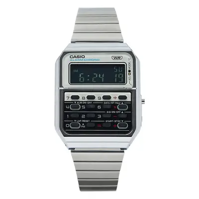 Hodinky Casio Vintage CA-500WE-7BEF Stříbrná