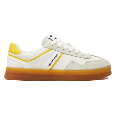 Sneakersy Tommy Jeans Court Sneaker EN0EN02552 Bílá