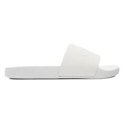 Nazouváky Calvin Klein Pool Slide Rubber HM0HM00636 Bílá