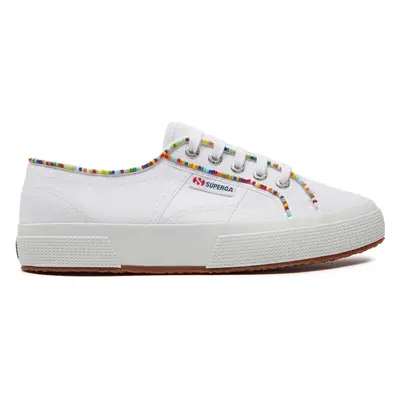 Tenisky Superga Multicolor Beads 2750 S31352W Bílá