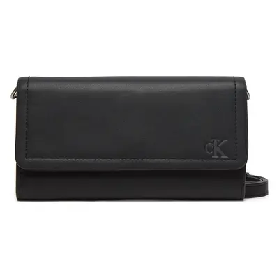 Kabelka Calvin Klein Jeans Block Longfold W/Strap K60K612263 Černá