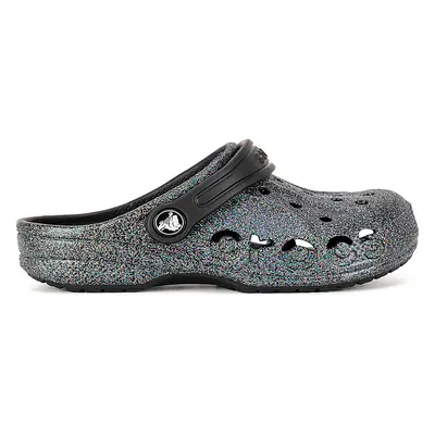 Nazouváky Crocs BAYA GLITTER CLOG 207015-0C4 Černá