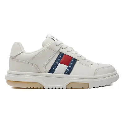 Sneakersy Tommy Jeans (New Tongue) The Brooklyn EN0EN02576 Bílá