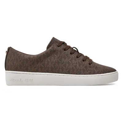 Sneakersy MICHAEL Michael Kors Keaton Lace Up 43R4KTFS1B Hnědá