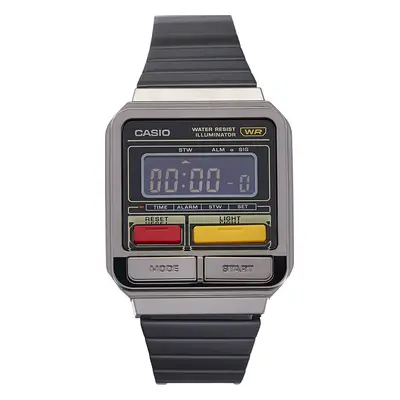 Hodinky Casio Vintage 80s A120WEGG-1BEF Šedá