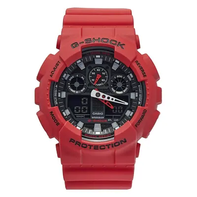 Hodinky G-Shock GA-100B-4AER Červená