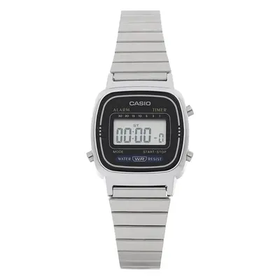 Hodinky Casio Vintage LA670WEA-1EF Stříbrná