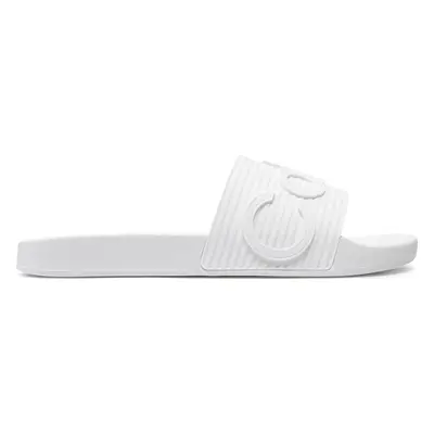 Nazouváky Calvin Klein Pool Slide HM0HM01519 Bílá