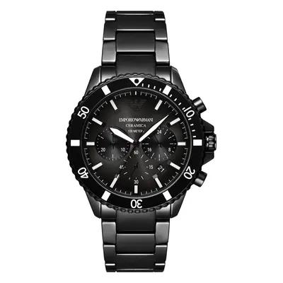 Hodinky Emporio Armani Ceramic AR70010 Černá