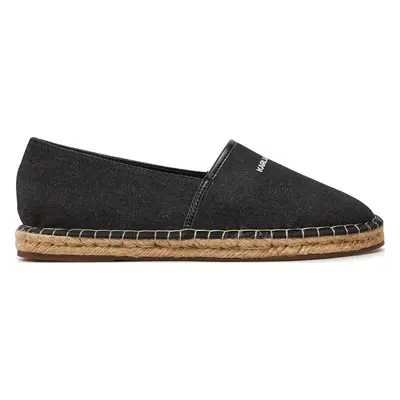 Espadrilky KARL LAGERFELD KL70104 Černá