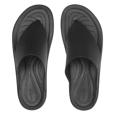 Žabky Crocs Crocs Brooklyn Flip 208727 Černá