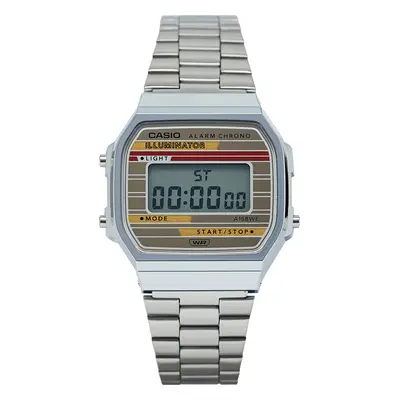 Hodinky Casio Vintage A168WEHA-9AEF Stříbrná