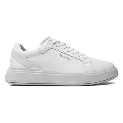 Sneakersy Calvin Klein Low Top Lace Up W/ Stripe HM0HM01494 Bílá