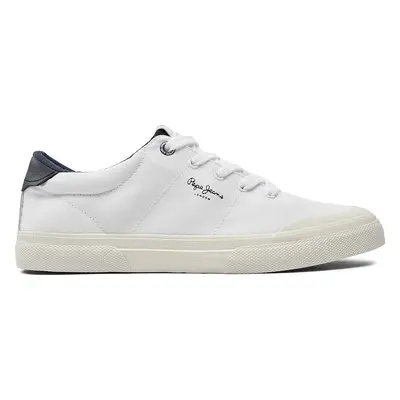 Sneakersy Pepe Jeans Kenton Serie M PMS31041 Bílá