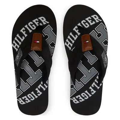 Žabky Tommy Hilfiger Essential Th Beach Sandal FM0FM01369 Černá