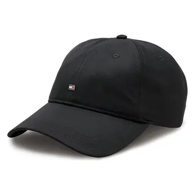 Kšiltovka Tommy Hilfiger Flag Poly 6 Panel Cap AM0AM12530 Černá