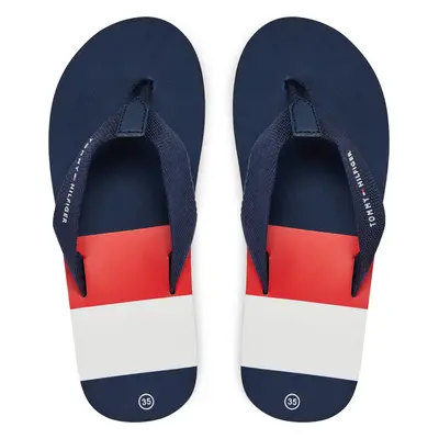 Žabky Tommy Hilfiger T3B8-33446-0058 S Tmavomodrá