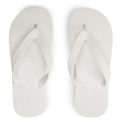 Žabky Tommy Jeans Tjw Logo Flip Flop EN0EN02447 Écru