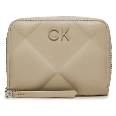 Velká dámská peněženka Calvin Klein Quilt K60K611783 Béžová