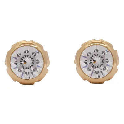 Naušnice Coach Signature Stone Earrings 37423484GLD111 Zlatá