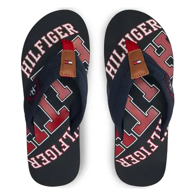 Žabky Tommy Hilfiger Essential Th Beach Sandal FM0FM01369 Tmavomodrá