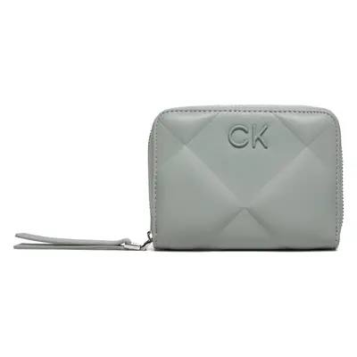 Velká dámská peněženka Calvin Klein Quilt K60K611783 Šedá