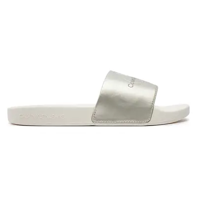 Nazouváky Calvin Klein Jeans Slide Ny Pearl YW0YW01243 Modrá