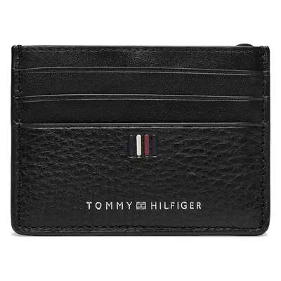 Pouzdro na kreditní karty Tommy Hilfiger Th Central Cc Holder AM0AM11858 Černá