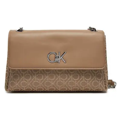 Kabelka Calvin Klein Re-Lock Conv Shoulder Bag_Jqc K60K612641 Béžová