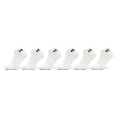 Nízké ponožky Unisex adidas Cushioned Sportswear Ankle Socks 6 Pairs HT3442 Bílá