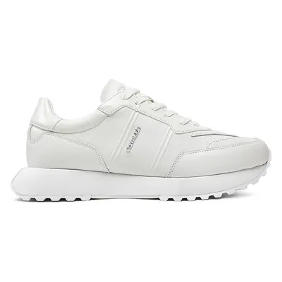 Sneakersy Calvin Klein Low Top Lace Up Lth W/ Hf HM0HM01479 Bílá