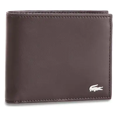 Velká pánská peněženka Lacoste Large Billfold & Coin NH1112FG Hnědá