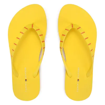 Žabky Tommy Hilfiger Essential Beach Sandal FW0FW07141 Žlutá