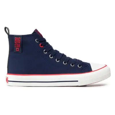 Plátěnky Big Star Shoes JJ274125 Tmavomodrá