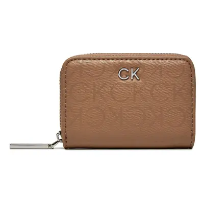 Malá dámská peněženka Calvin Klein K60K612188 Hnědá