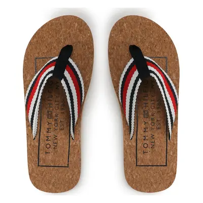 Žabky Tommy Hilfiger Cork Beach Sandal FM0FM04475 Barevná