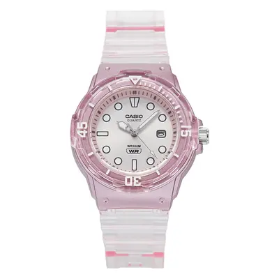 Hodinky Casio Lady Translucent LRW-200HS-4EVEF Růžová