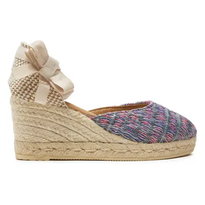 Espadrilky Manebi Acapulco Low Wedge Espadrilles G 0.6 WL Fialová