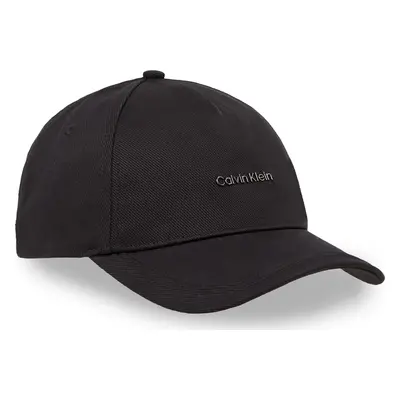 Kšiltovka Calvin Klein Metal Lettering Bb Cap K50K511999 Černá