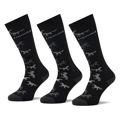 Klasické ponožky Unisex Horka Riding Socks 145450-0000-0203 Černá