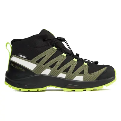 Trekingová obuv Salomon Xa Pro V8 Mid Climasalomon™ Waterproof L47289400 Černá