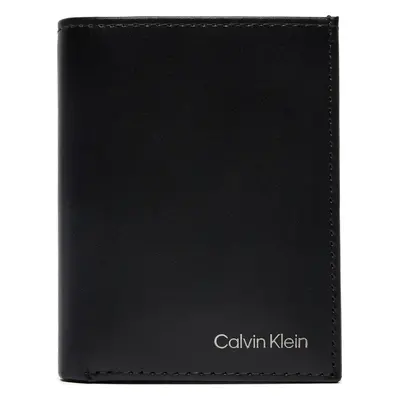 Malá pánská peněženka Calvin Klein Ck Smooth Bifold 6Cc W/Coin K50K512072 Černá